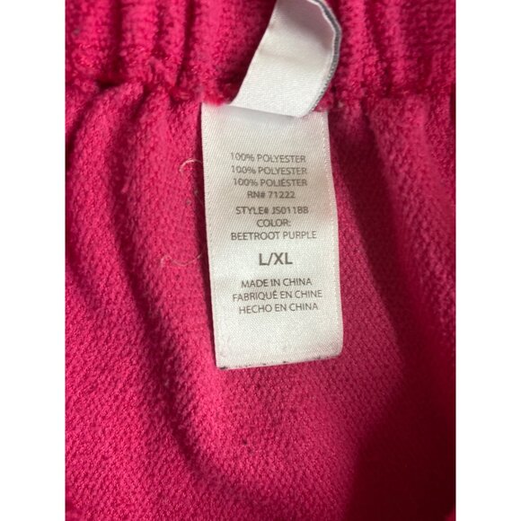 Jessica Simpson Women Swim Cover  L/XL Pink Ruffled Terry Cloth Beach Barbiecore - Picture 4 of 7